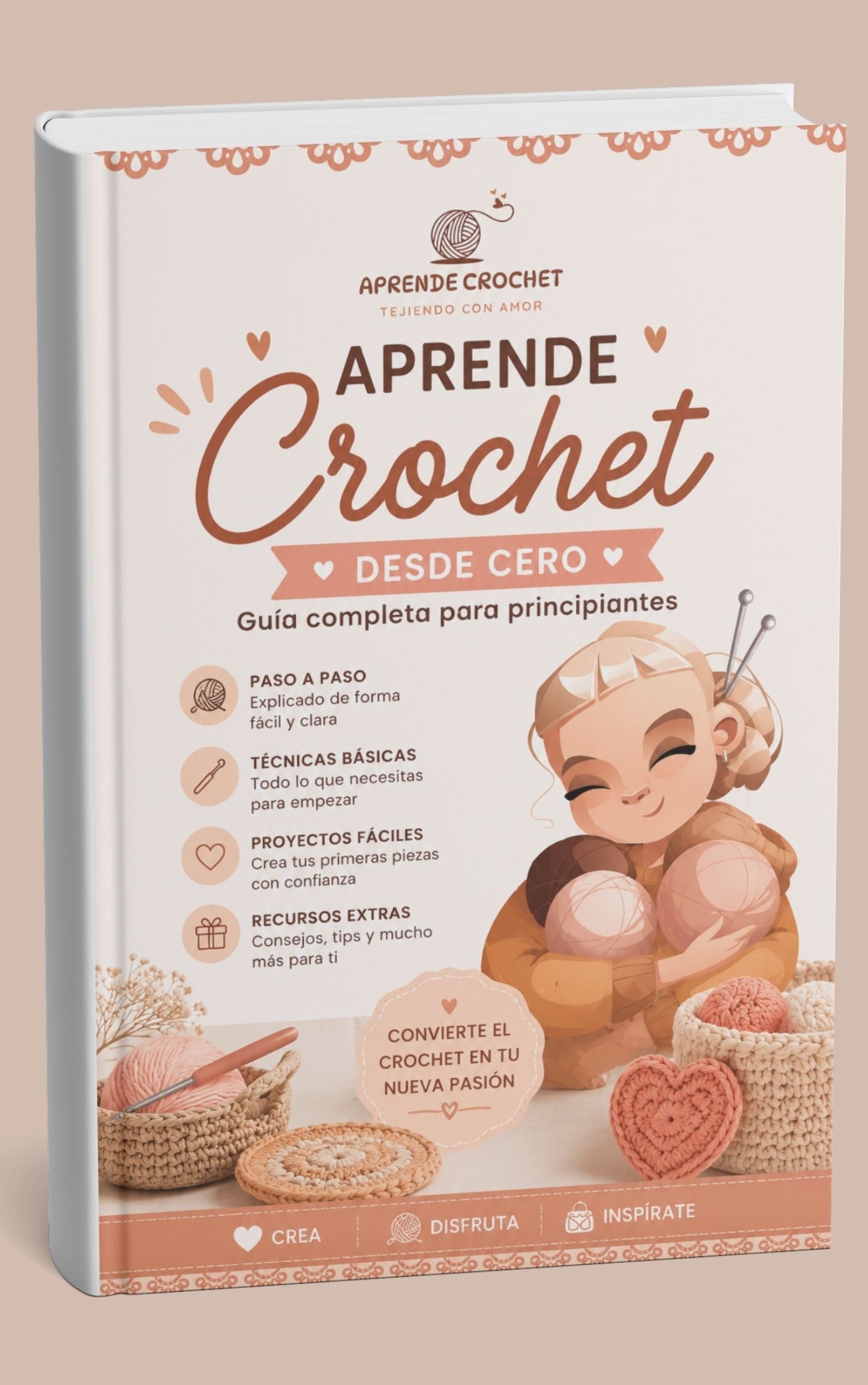 Libro - Aprende Crochet